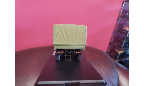 КАМАЗ-6560 бортовой (с тентом), масштабная модель, Start Scale Models (SSM), scale43