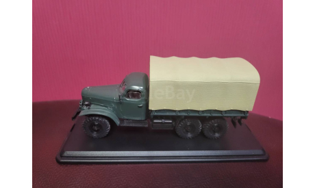 ЗИЛ-157 бортовой с тентом ( учебный ), масштабная модель, DiP Models, 1:43, 1/43