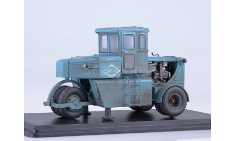 Пневмоколесный каток Д-365 (со следами эксплуатации), масштабная модель трактора, scale43