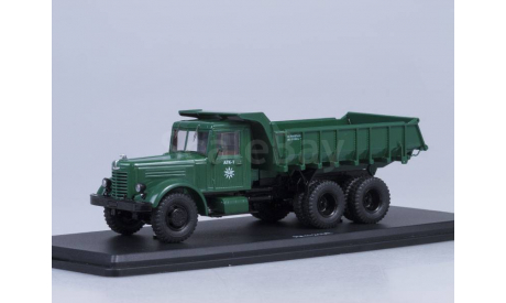 ЯАЗ-210Е самосвал, тёмно-зелёный, масштабная модель, Start Scale Models (SSM), 1:43, 1/43