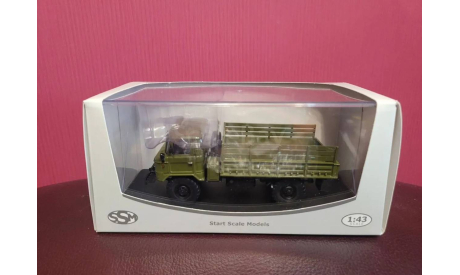 ГАЗ - 66 бортовой (хаки), масштабная модель, Start Scale Models (SSM), scale43
