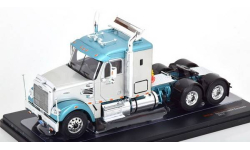 TR172 Ixo 1/43 седельный тягач FREIGHTLINER Coronado 2008 Silver/Green