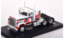 TR153 Ixo 1/43 седельный тягач INTERNATIONAL Transtar 4300 1980 White/Blue/Red, масштабная модель, scale43