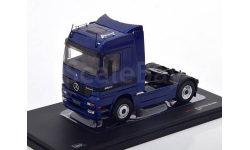 TR121 Ixo 1/43 седельный тягач MERCEDES-BENZ Actros MP1 1853 1995 Metallic Dark Blue