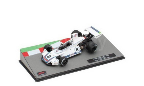 F1M010 ALTAYA ’F1 Collection’ 1/43 BRABHAM BT44B #8 ’Martini Racing’ Carlos Pace Winner Brasil GP 1975, масштабная модель, scale43