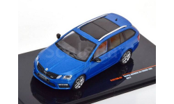 CLC518 Ixo 1/43 SKODA Octavia RS Combi III 2017 Blue Metallic