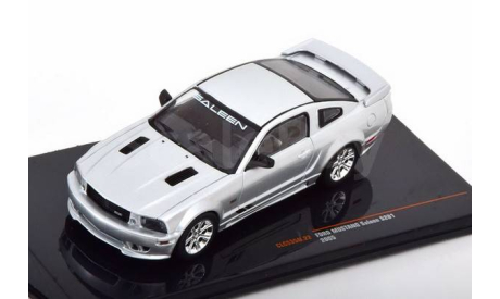 CLC535 Ixo 1/43 FORD Mustang Saleen S281 2005 Silver, масштабная модель, scale43