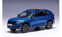 CLC559 Ixo 1/43 SKODA Kodiaq Sportline 4х4 2018 Blue Metallic, масштабная модель, scale43, Škoda