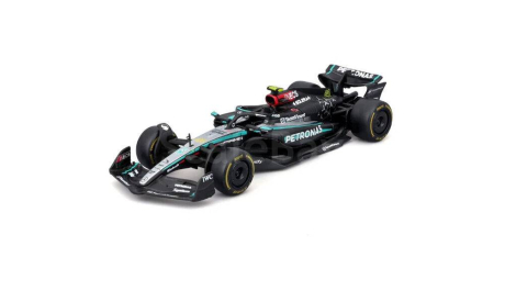 38208H Burago 1/43 Mercedes AMG Petronas F1 W15 #44(2024) L.Hamilton, масштабная модель, scale43, Mercedes-Benz
