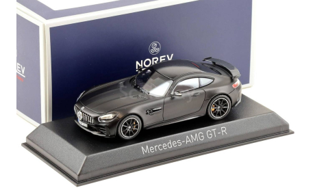 351352 Norev 1/43 MERCEDES-AMG GT-R (С190) 2019 Black Magno, масштабная модель, scale43, Mercedes-Benz
