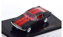 CLC478 Ixo 1/43 FORD Mustang Fastback 1967 Black/Red, масштабная модель, scale43