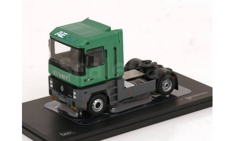 TR208 Ixo 1/43 седельный тягач RENAULT Magnum AE 520 Ti 1994 Green, масштабная модель, scale43