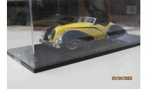S2711 Spark 1/43 Talbot Lago 150C Figoni &Falaschi roadster 1939 yellow, масштабная модель, scale43