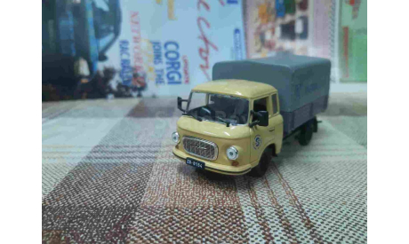 kul065A Kultowe Auta PRL-u 1/43 Barkas B 1000 Pick-up, масштабная модель, scale43