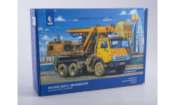 1600AVD Автомобиль в деталях (AVD) 1/43 Экскаватор на базе КАМАЗ-5511