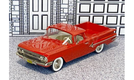 DS-7 Design Studio 1/43 Chevrolet El Camino Pick-Up 1960 red, масштабная модель, scale43