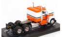 TR203 Ixo 1/43 седельный тягач KENWORTH W925 1970 White/Orange, масштабная модель, scale43