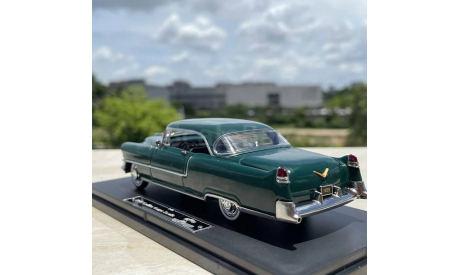 43027gr GFCC 1/43  Cadillac Coupe De Ville 1954 dark green, масштабная модель, scale43