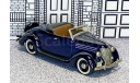 US 06 Mini Marque ’43’ 1/43 Ford V8 2-door Conv.Top Down 1936 dark  blue, масштабная модель, scale43