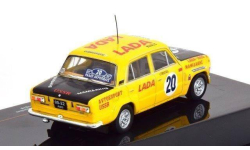 RAC411 Ixo 1/43 ВАЗ 21011 (LADA 1600 R) #20 ’Avtoexport’ Брунза/Гирдаускас 10 место Rally Acropolis 1978