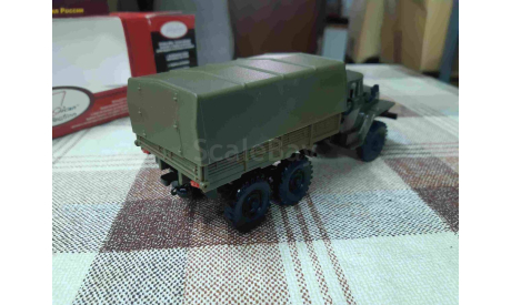 RC4320 Russian Collection(Элекон) 1/43 Урал 4320 с тентом, масштабная модель, scale43
