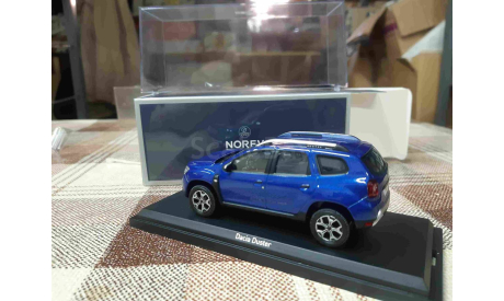 509014 Norev 1/43 DACIA Duster 2 4 WD 2020  Iron Blue, масштабная модель, Renault, scale43