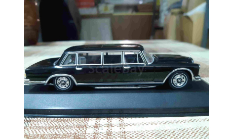 WB006 Whitebox 1/43 Mercedes Benz 600, 1963, black, масштабная модель, scale43, Mercedes-Benz