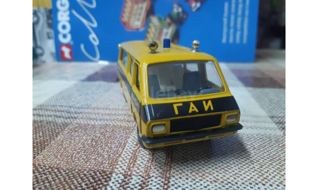 А25 Саратов 1/43 Раф 2203 Патрульная, масштабная модель, scale43