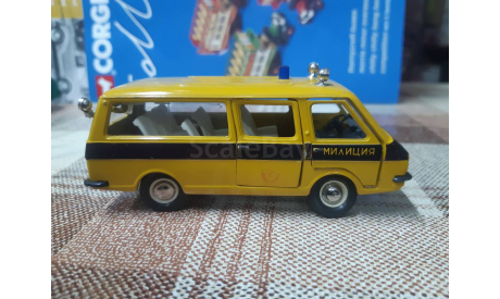 А25 Саратов 1/43 Раф 2203 Патрульная, масштабная модель, scale43