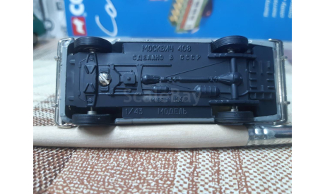 Агат408Т Саратов 1/43 Москвич 408 Такси, масштабная модель, scale43