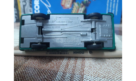Агат2203 Саратов 1/43 Раф 2203 зелёный, масштабная модель, scale43