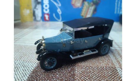 AHT001 Oxford 1/43 Austin Heavy Twelve - 1921 - Airways Blue, масштабная модель, scale43