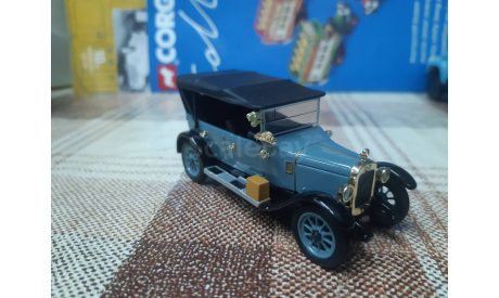AHT001 Oxford 1/43 Austin Heavy Twelve - 1921 - Airways Blue, масштабная модель, scale43