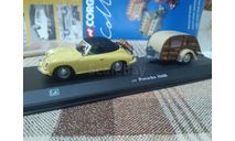 148-006 Cararama 1/43 Porsche 356B c прицепом, масштабная модель, scale43