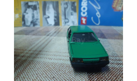 Агат08з Саратов 1/43 Ваз 2108 зелёный, масштабная модель, scale43