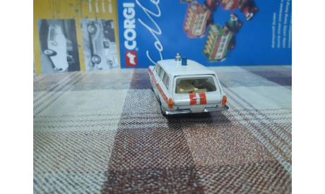 А24 Саратов 1/43 Газ 2402 Скорая помощь, масштабная модель, scale43