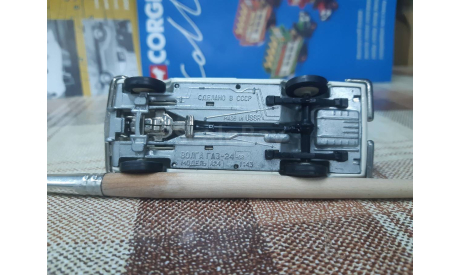 А24 Саратов 1/43 Газ 2402 Скорая помощь, масштабная модель, scale43