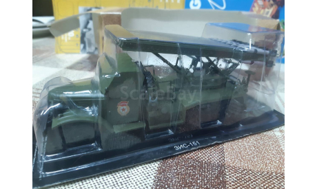 Dea№2 Автолегенды DeAgostini(Грузовики) 1/43 Зис 151 ’Катюша, масштабная модель, scale43
