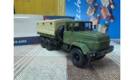 Lg022 Легендарные Грузовики 1/43 Краз 6322, масштабная модель, scale43
