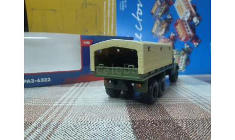 Lg022 Легендарные Грузовики 1/43 Краз 6322, масштабная модель, scale43