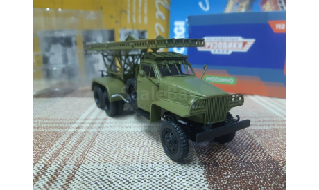 Lg112 Легендарные Грузовики 1/43 БМ-13Н Studebaker US6, масштабная модель, scale43