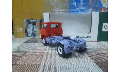 102682 Автоистория 1/43 Skoda 110 красный, масштабная модель, scale43, Škoda
