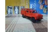 Dea№08 Автолегенды DeAgostini(Грузовики) 1/43 АЦ-30(Горький 53) пожарный, масштабная модель, scale43, ГАЗ