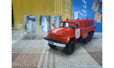 Dea№011 Автолегенды DeAgostini(Грузовики) 1/43 Зил 131 ПНС-110, масштабная модель, scale43