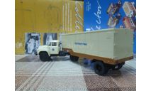 DeaSp№01 Автолегенды DeAgostini(Грузовики) 1/43 Зил 130В1 с п/п ОДАЗ-794, масштабная модель, scale43