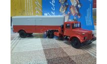 DeaSp№03 Автолегенды DeAgostini(Грузовики) 1/43 Маз 200В с п/п Маз-5217, масштабная модель, scale43