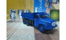 DDR005 Atlas 1/43 Tatra 148 S 3 самосвал, синий, масштабная модель, scale43
