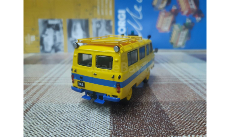 Dea№06 Деагостини Автолегенды 1/43 УАЗ-452В Милиция, масштабная модель, scale43