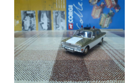 Dea№07 Деагостини Автолегенды 1/43 Газ 24 Олимпийская, масштабная модель, scale43