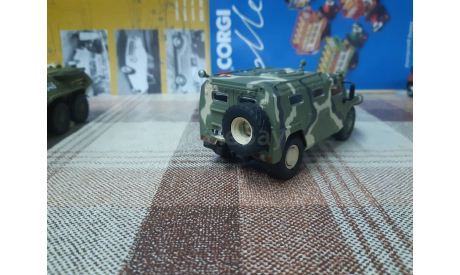 ДеА216 Деагостини Бронетехника 1/43 Газ-233014 ’Тигр’, масштабная модель, Автолегенды, scale43